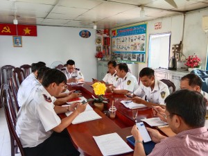 Đại diện Cảng vụ ĐTNĐ số 3 tổ chức thi trực tuyến “Tìm hiểu các quy định pháp luật liên quan đến quyền và nghĩa vụ người Việt Nam ở nước ngoài”