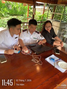 Đại diện Cảng vụ Đường thủy nội địa số 3 tổ chức tuyên truyền Thông tư số 20/2026/TT-BXD ngày 15 tháng 5 năm 2026  của Bộ Xây dựng